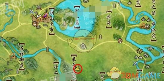 《剑网3：指尖江湖》2019阴山大草原宠物地点图文汇总