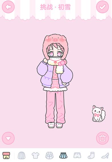 《装扮少女》​初雪通关攻略