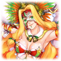 《FGO》圣诞羽蛇神正派面具灵衣图鉴介绍
