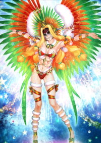 《FGO》圣诞羽蛇神反派面具灵衣图鉴介绍