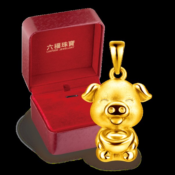《大话西游》手游x六福珠宝 春节送你联名金猪吊坠 