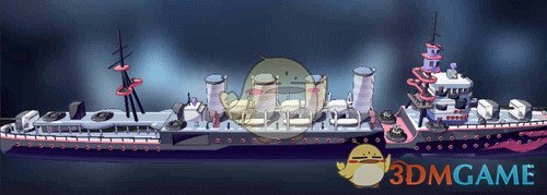 《超次元大海战》那珂图鉴