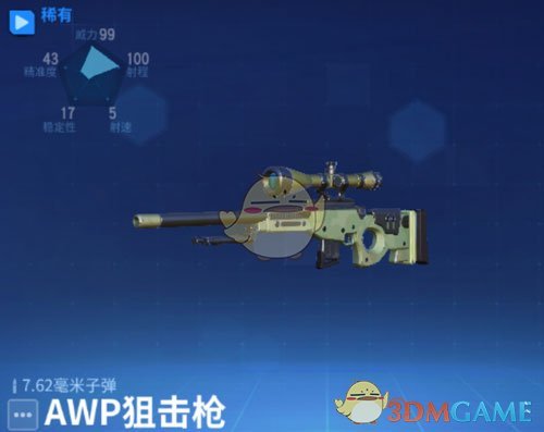 《堡垒前线：破坏与创造》AWP狙击枪图鉴
