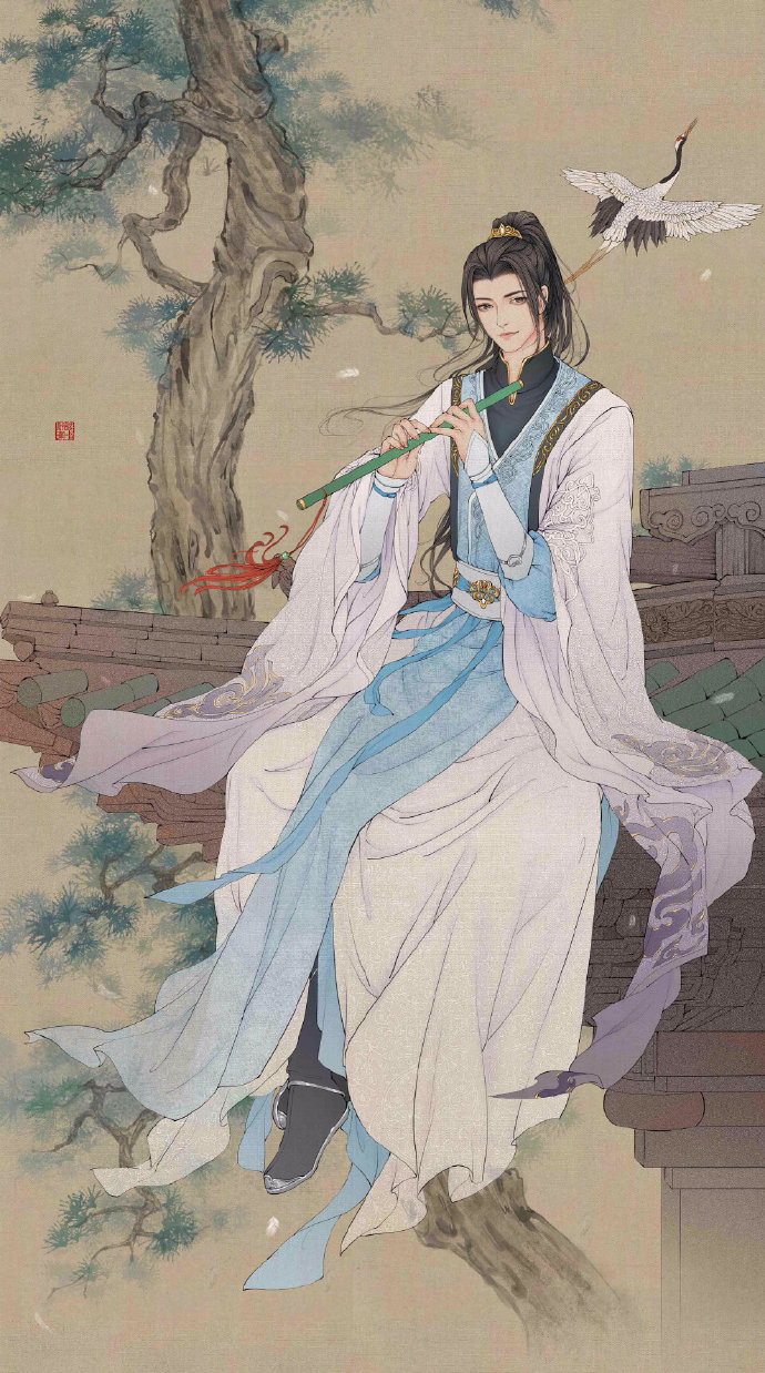 《遇见逆水寒》6月5号公测，神仙玩家自发画同人庆祝