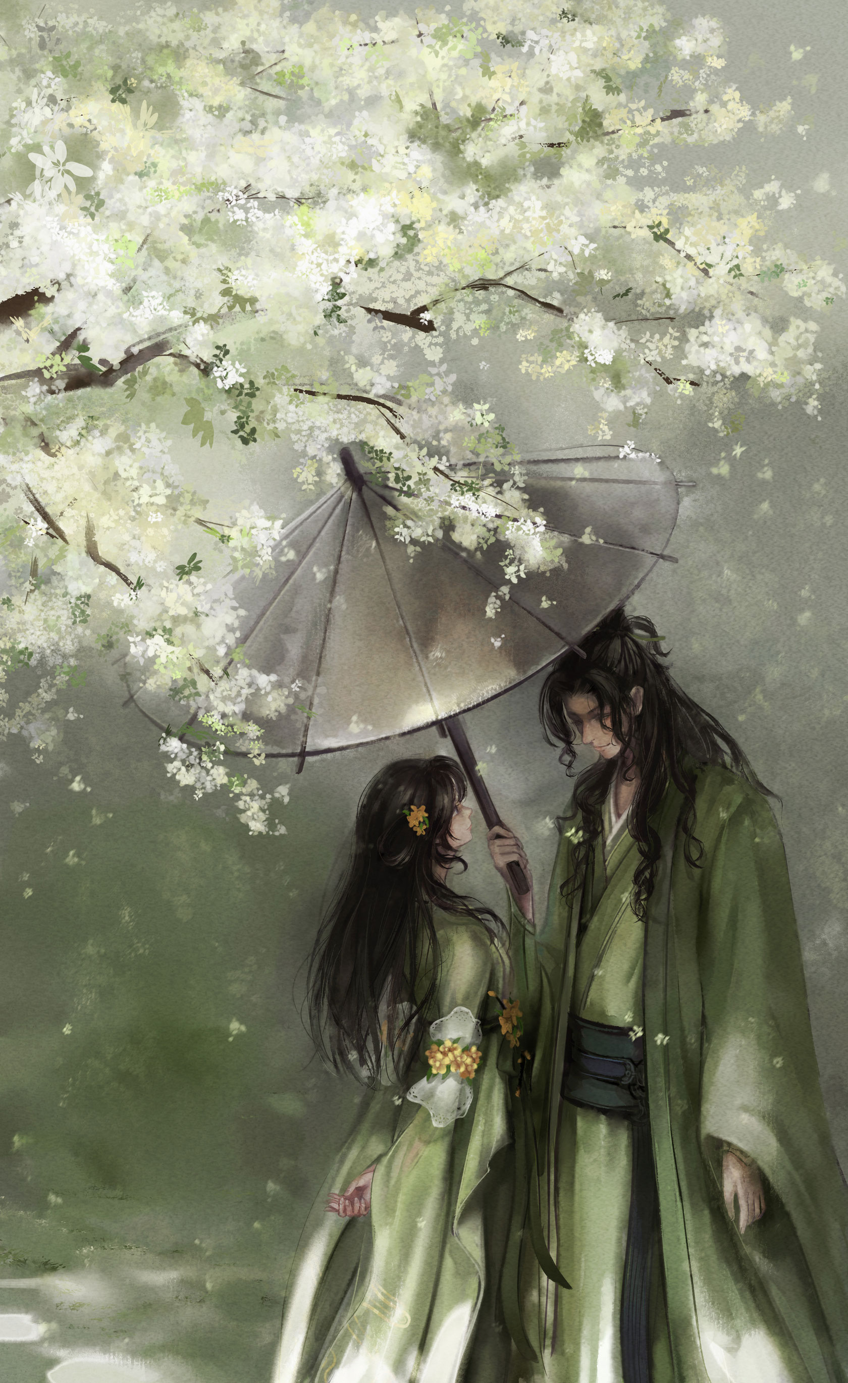 《遇见逆水寒》6月5号公测，神仙玩家自发画同人庆祝