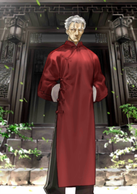 《FGO》李书文无墨镜版简易灵衣（再临阶段一）图鉴介绍