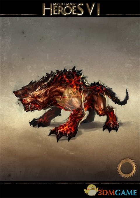 《魔法门之英雄无敌：王朝》地狱犬形象介绍