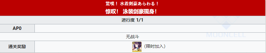 《命运冠位指定》日服泳装活动拉斯维加斯御前比试主线关卡敌人配置一览