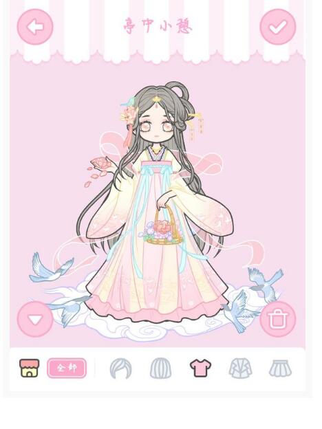 《装扮少女》剧情模式第四章——4-3亭中小憩搭配攻略