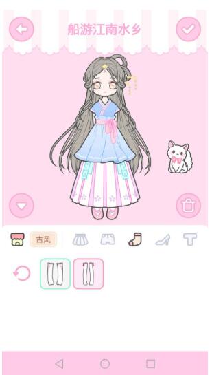 《装扮少女》剧情模式第四章——4-8船游江南水乡游搭配攻略