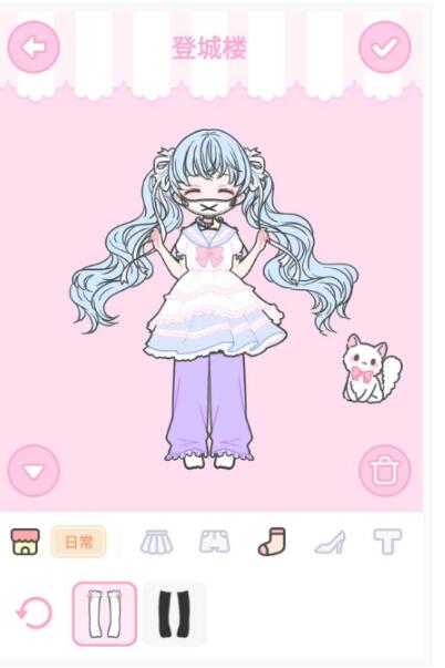 《装扮少女》剧情模式第四章——4-12登城楼过关搭配参考图