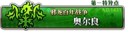 《命运冠位指定》全剧情关卡配置一览