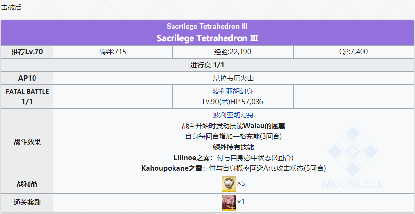 《FGO》泳装三期活动复刻轻量版主线关卡大全