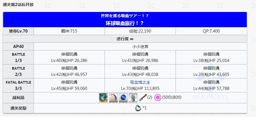 《FGO》万圣节四期神秘之国复刻自由关卡free大全
