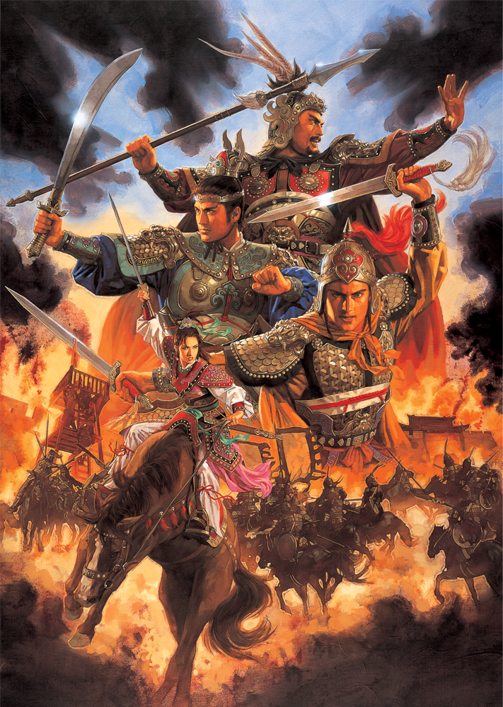 《三国志》中的这些经典插画 诞生自这位大师之手