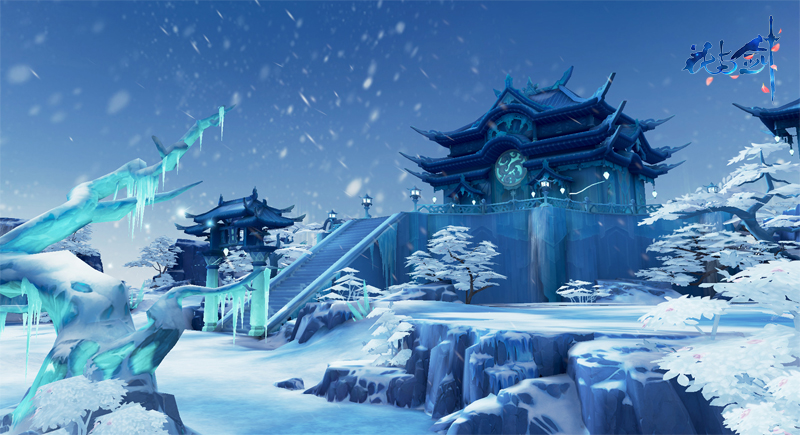 并肩于雪山之巅 在花与剑看今冬第一场雪
