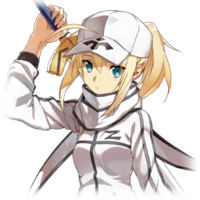 《FGO》谜之女主角X-简易灵衣：谜之女主角Z图鉴介绍