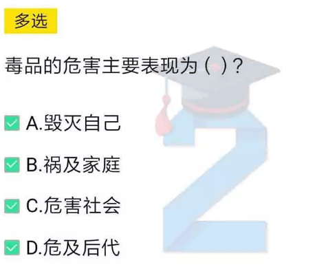 毒品的主要危害表现为？