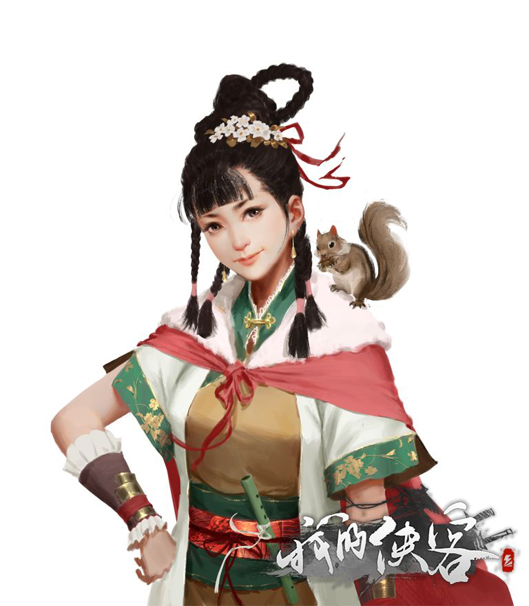 《我的侠客》人物介绍及设计揭秘第二弹—白小青