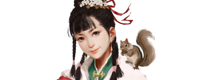 《我的侠客》人物介绍及设计揭秘第二弹—白小青