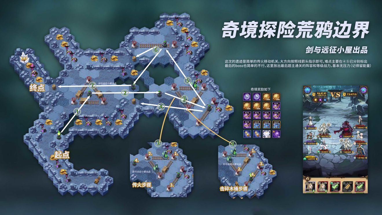 《剑与远征》新副本荒鸦边界通关攻略