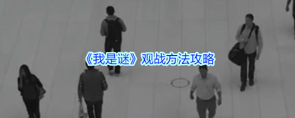 《我是谜》观战方法攻略