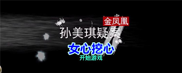 《孙美琪疑案-金凤凰》四级线索——女心挖心