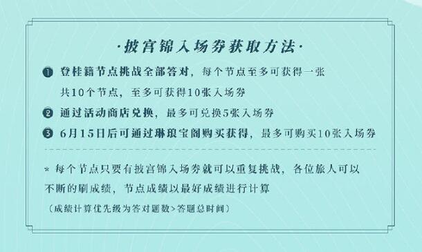 《遇见逆水寒》科举系统逐墨韵答案汇总