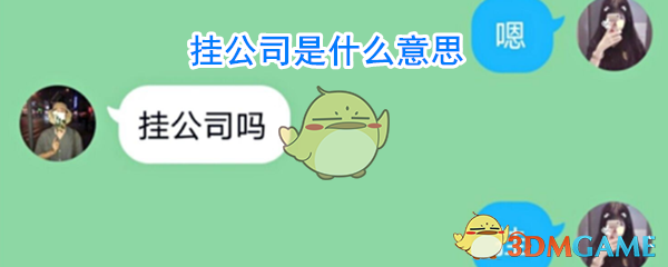 挂公司是什么梗