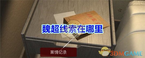 《孙美琪疑案-袁家宾馆》四级线索——魏超