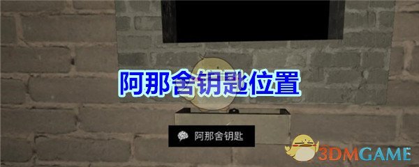 《孙美琪疑案-宋明朝》四级线索——阿那舍钥匙