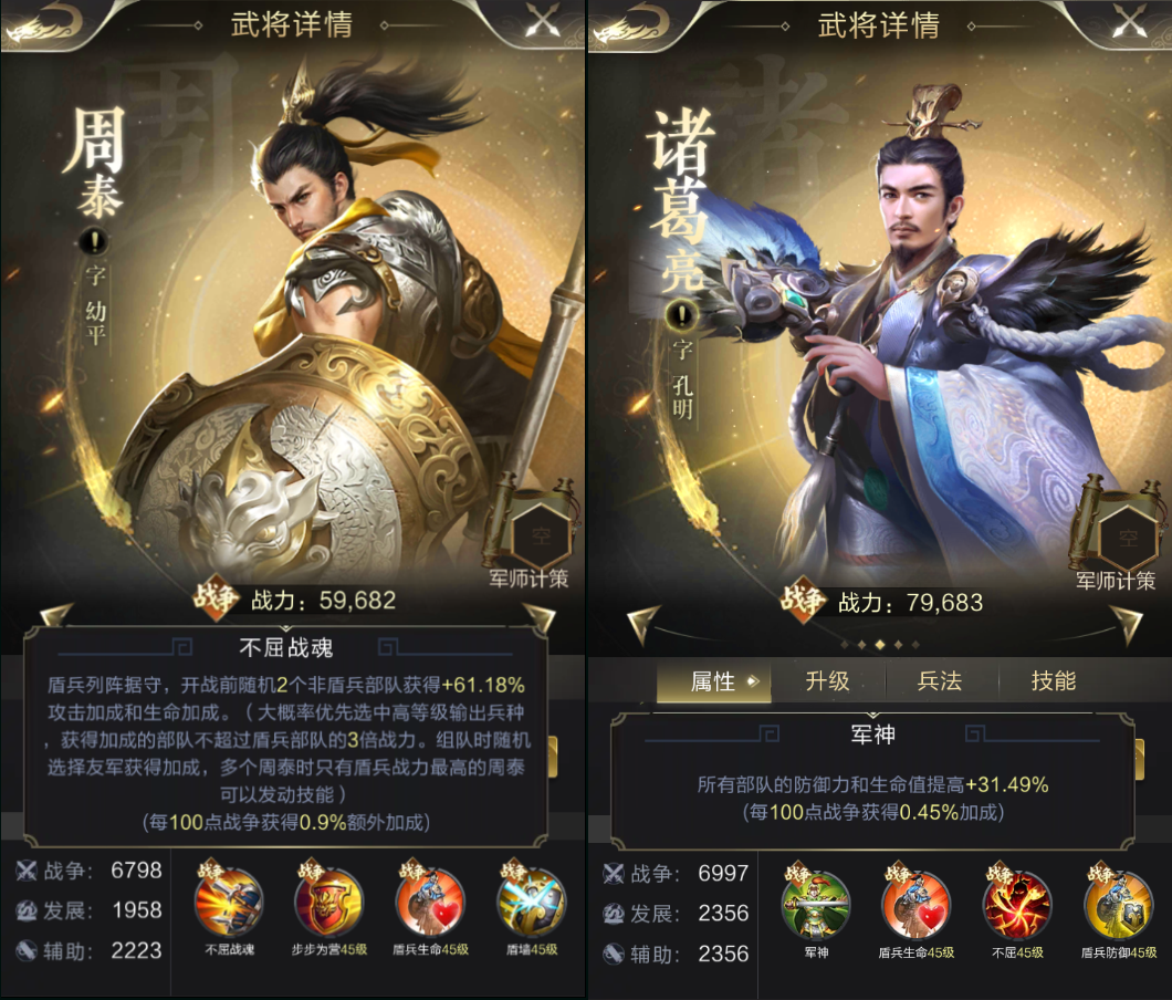 《乱世王者》盾兵流阵容搭配