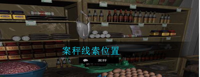 《孙美琪疑案：郎威》五级线索——案秤