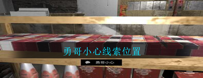 《孙美琪疑案：郎威》五级线索——勇哥小心