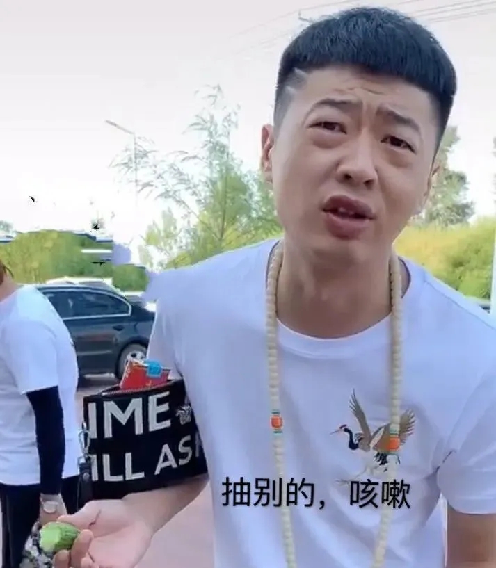 李会长街溜子抽华子表情包大全
