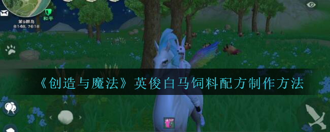 《创造与魔法》英俊白马饲料配方制作方法