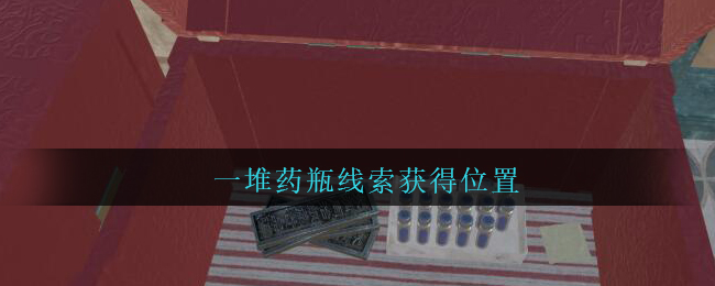 《孙美琪疑案：陈庭君》五级线索——一堆药瓶