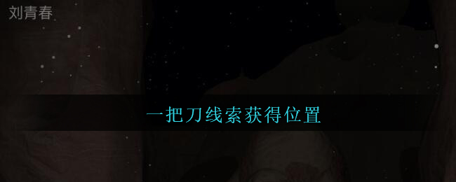 《孙美琪疑案：陈庭君》五级线索——一把刀