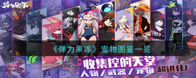 《弹力果冻》宠物图鉴一览