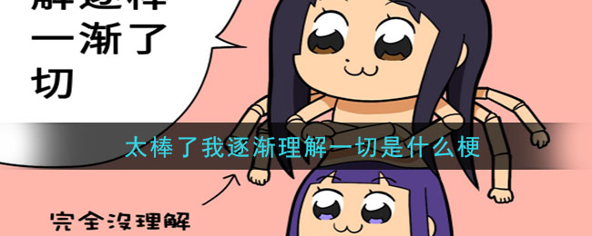我逐渐理解一切梗的含义及出处介绍