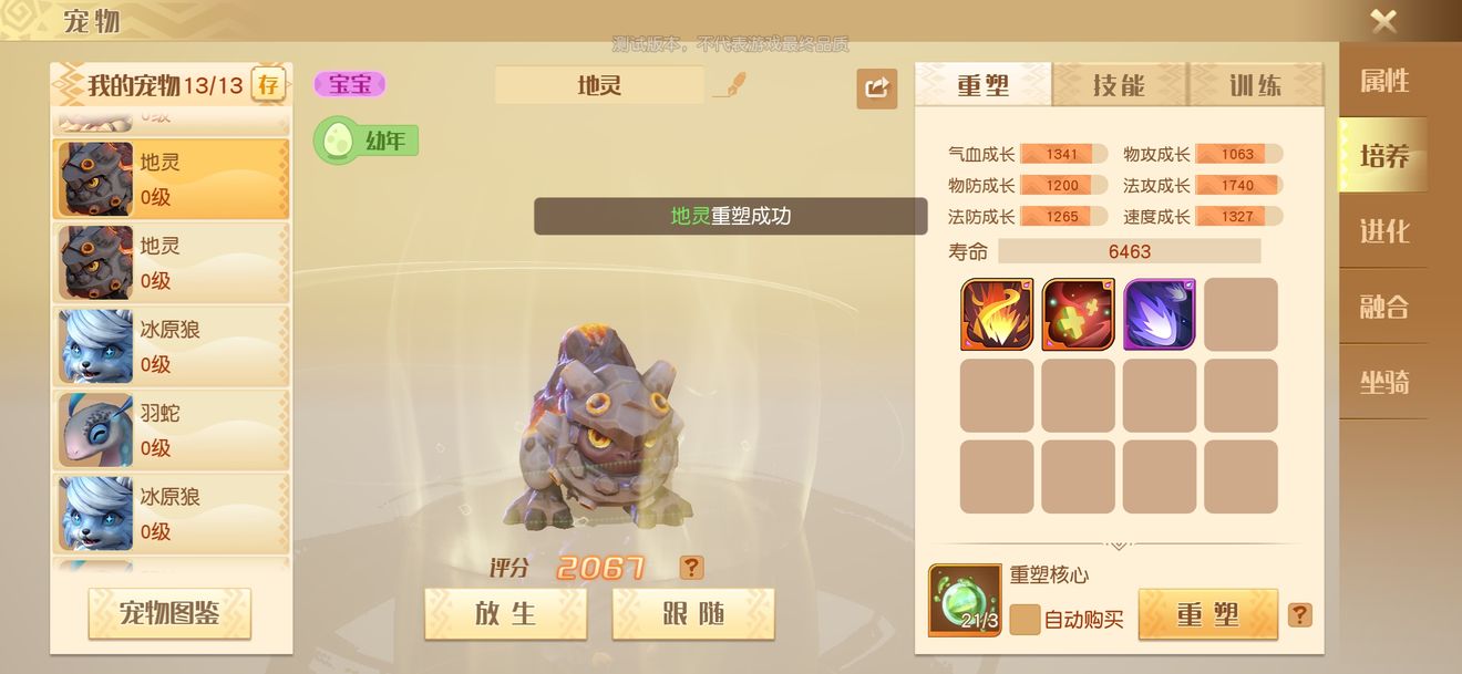 《梦想新大陆》宠物系统玩法攻略介绍