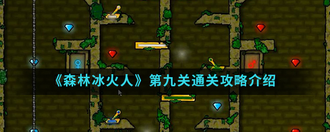 《森林冰火人》第九关通关攻略介绍