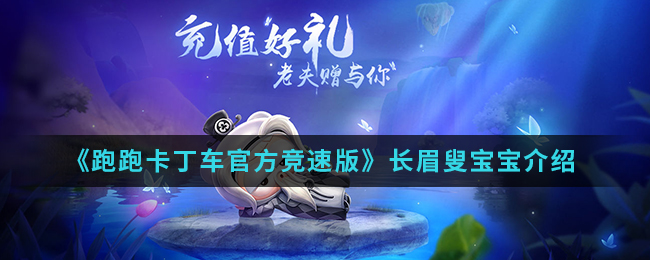 《跑跑卡丁车官方竞速版》长眉叟宝宝介绍