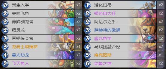 《炉石传说》暗月马戏团鱼龙骑卡组攻略