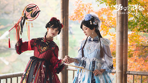 《梦幻新诛仙》青云、焚香联名实体Lolita上线 种草姬 “仙”图展
