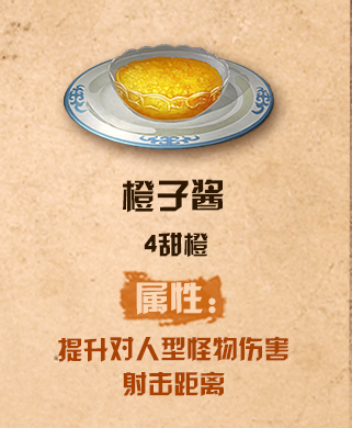 《明日之后》橙子酱配方介绍