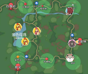 《小森生活》金色母鸡刷新位置介绍