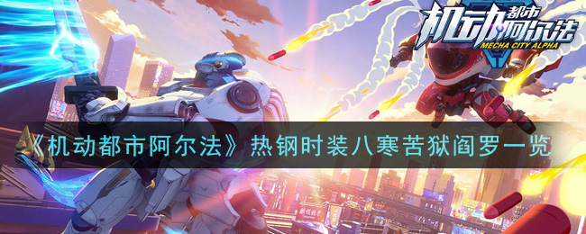 《机动都市阿尔法》热钢时装八寒苦狱阎罗一览