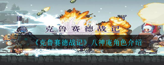 《克鲁赛德战记》八神庵角色介绍