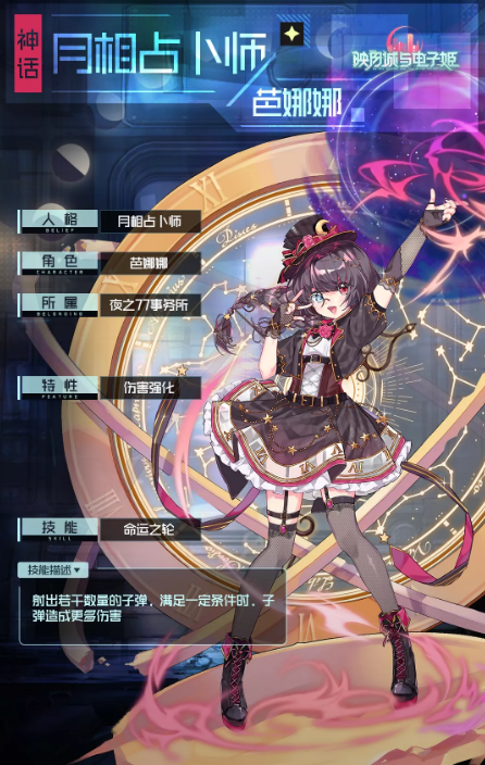 《映月城与电子姬》月相占卜师芭娜娜获取攻略